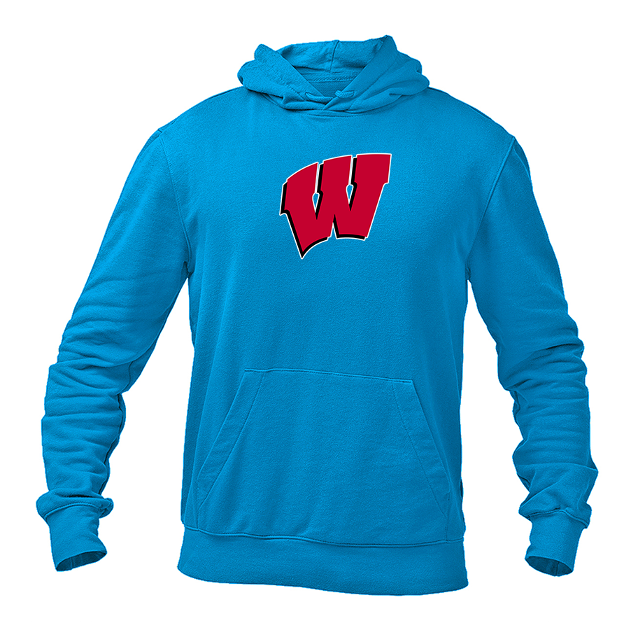 Men's Wisconsin Badgers Softstyle Midweight Hooded Sweatshirt